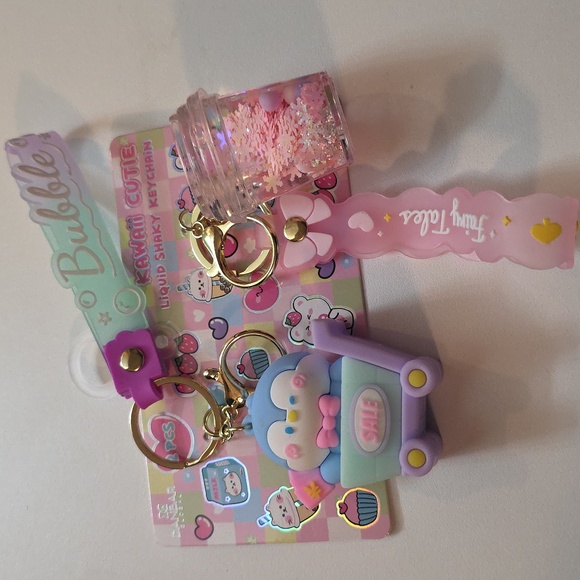 Kawaii Cutie Keychain Set - 2 Pack - Picture 6 of 8